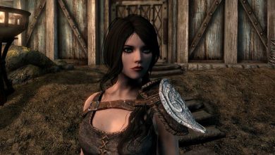 مقطع Skyrim يظهر صوفيا تدور في الهواء