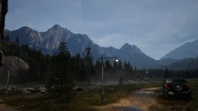 يُظهر مقطع فيديو مفهوم Siren Head Unreal Engine 5 رسومات ألعاب رعب واقعية