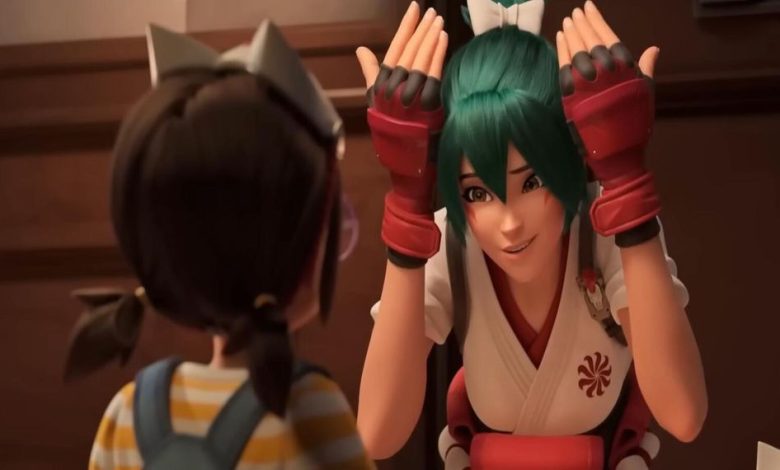 يُظهر مقطع Overwatch 2 ما يحدث عندما تنتقل Kiriko إلى لاعب يبدل الأبطال