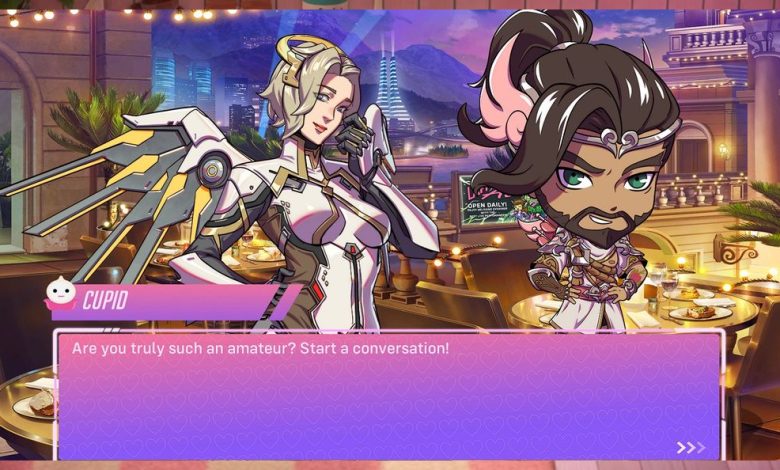 Overwatch 2 Dating Sim With Genji and Mercy متاح الآن
