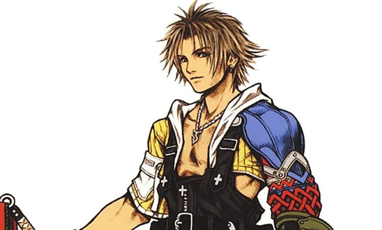 فاينل فانتسي 10 شخصية مصمم يشارك فن Tidus الجديد