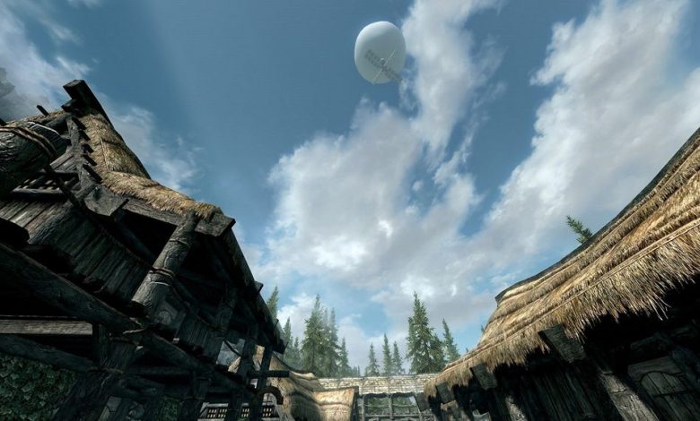 يضيف Skyrim Modder بالون ثالمور "جاسوس" إلى اللعبة