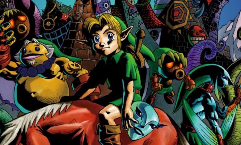 Zelda: تُظهر مروحة قناع ماجورا كيف تبدو خريطة Termina مع جميع المواقع المتصلة