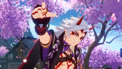 يعرض الرسم البياني Genshin Impact Fan-made Fan ارتفاع جميع الشخصيات التي يمكن تشغيلها