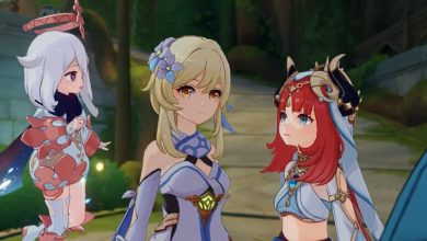 يجهز Genshin Impact MOD Lumine بملابس Nilou