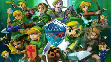 أسطورة ألعاب Zelda للعب قبل إصدار دموع المملكة