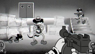 تبدو لعبة FPS الجديدة وكأنها تقاطع بين Cuphead و Doom