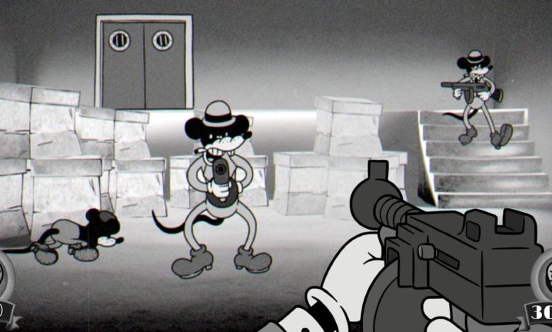 تبدو لعبة FPS الجديدة وكأنها تقاطع بين Cuphead و Doom