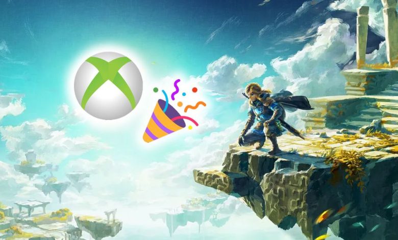 Xbox يهنئ Nintendo على Zelda: Tears of the Kingdom