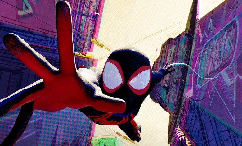 Spider-Man: Across The Spider-Verse BTS Picture تظهر مفاجأة النقش بتفاصيل أكبر